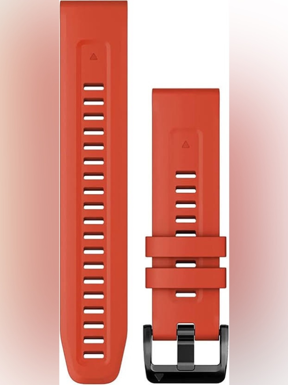 Garmin QuickFit silicone watch band-Red
